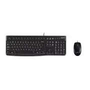 Klaviatūra  Pele Logitech Desktop Mk120 Usb 920-002561 5099206020658