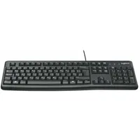 Klaviatūra Logitech Keyboard K120 Usb Ru  920-002506 5099206020894