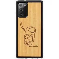 ManWood case for Galaxy Note 20 cat with fish  T-Mlx44326 8809585426371