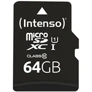 Memory Micro Sdxc 64Gb Uhs-I/W/Adapter 3423490 Intenso  4034303019885