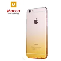 Mocco Gradient Back Case Silikona Apvalks Ar Krāsu Gradientu Priekš Samsung G925 Galaxy S6 Edge Caurspīdīgs - Dzeltens  Mc-Grad-G925-Tpye 4752168032107