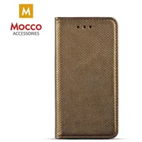 Mocco Smart Magnet Book Case Grāmatveida Maks Telefonam Samsung A805 / A905 Galaxy A80 A90 Tumši Zeltains  Mc-Mag-A80-Dgo 4752168069967