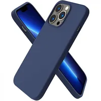 Mocco Ultra Slim Soft Matte 0.3 mm Matēts Silikona Apvalks Priekš Apple iPhone 14 Pro Tumši zils  Mo-So-Mag-Ip14Pr-Bl 4752168111369