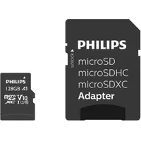 Philips Microsdhc 128Gb class 10/Uhs 1  Adapter Fm12Mp45B 8719274666998