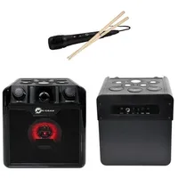 Portable Speaker N-Gear Drum Block 420 Black Wireless Bluetooth Drumblock420  8719327187548