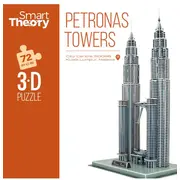 Puzle 3D Petronas torņi Kualalumpur 72 gb. Cb49659 