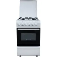 Ravanson Kwge-K50N cooker Freestanding Gas White A  Kwge-K50 biały 5902230901506 Agdravkws0011