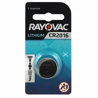 Rayovac Litija baterijas. 1Gab  Cr2016 5000252023258