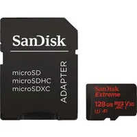 Sandisk Extreme 128Gb Microsdxc  Adapter Sdsqxaa-128G-Gn6Aa 619659189488
