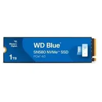 Ssd Western Digital Blue Sn580 1Tb M.2 Pcie Gen4 Nvme Tlc Write speed 4150 Mbytes/Sec Read 2.38Mm Tbw 600 Tb Mtbf 1500000 hours Wds100T3B0E  718037887340