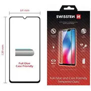 Swissten Full Face 5D Tempered Glass Aizsargstikls Pilnam Ekrānam Samsung Galaxy A40 Melns  Sw-Jap-T-Sp-Sam-A40 8595217466814
