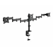 Tv kronšteini Digitus  Universal Triple Monitor Stand with Clamp Mount Da-90362 4016032425007