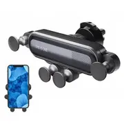 Auto turētājs Wow  O4 Octopus 4-Point Gravity Fix Car Air Vent Grill Smartphone Holder 6.5 max Black Wow-O4 4752128078282