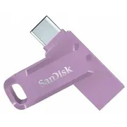 Zibatmiņa Sandisk Ultra Dual Drive Go Usb-A / Usb Type-C 128Gb Lavender  Sdddc3-128G-G46L 619659204280