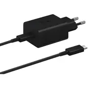Ac iekštelpu lādētājs Samsung Ep-T4510 Universāls Ātrā uzlāde 45 W Usb-C Pd 3.0 Melns  Ep-T4510Xbegeu 8806092861473