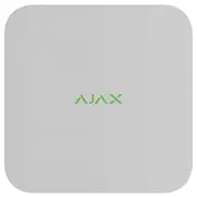 Ajax Nvr 8 kanālu 4K ierakstītājs 8Ch / Ip20 Balts  Ax000722 4823114044151
