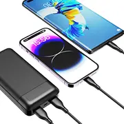 Ārējais akumulators Dudao  Powerbank K18 Pro 20000Mah Usb-A / Usb-C Micro Usb - black K18Pro 6976625332076