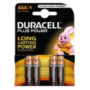 Baterijas Duracell Aaa Alkaline 4-Pack  5000394127326
