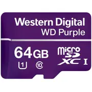 Csdcard Wd Purple Microsd, 64Gb  Wdd064G1P0C-85Ael0