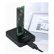 Dokstacija Gembird Desktop Usb Type-C M.2 Sata  Nvme Ssd Drive Docking Station Dd-U3M2 8716309127028