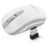 Esperanza Em126Ew White 1600Dpi Optiskā Bezvadu Datorpele  5901299910955