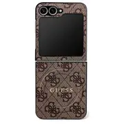 Guess 4G Leather Magsafe Samsung Galaxy Z Flip 7 Telefona maciņš  Guhmzf7P4Msegcw 3666339559267