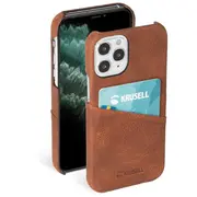 Krusell Sunne Cardcover Apple iPhone 12 Pro Max vintage cognac 62176  T-Mlx45865 7394090621768