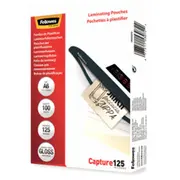 Laminēšanas plēve Fellowes A6 Glossy 125 Micron Laminating Pouch - 100 pack  5307201 077511530722