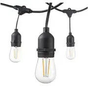 Led āra dārza 10M virtene dārzam un terasēm E27 spuldzēm  4752233007542