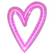Led lampa Sbs Love Mode On Neon effect  Luneonheart 8018417516412