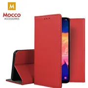 Mocco Smart Magnet Book Case Grāmatveida Maks Telefonam Xiaomi Mi 10 / Pro Sarkans  Mo-Ma-Xia-Mi10-Re 4752168091289