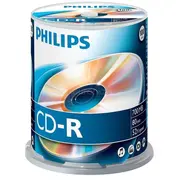 Philips Cd-R 80 700Mb Cake Box 100  Cr7D5Nb00/00 8710895794060