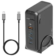 Promate Ganport-140W Ganfast Uzlādes stacija 140W / Usb-C Pd 3.1 Qc3.0  Ganport140W 6959144063812