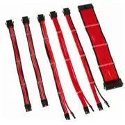 Psu Kabeļu Pagarinātāji Kolink Core 6 Cables Red  Coreadept-Ek-Red 5999094004818