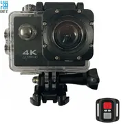 Riff Spk-1 Ultra Hd 4K 16Mpix Wi-Fi Sporta Kamera ar 2 Lcd Pulti Amp 8X Fiksācijas komplektu Melna  Rf-Spk1-Black 4752219007931