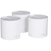 Tp-Link Deco X50 3-Pack Bezvadu maršrutētājs  Decox503-Pack 4897098687086