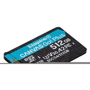 Atmiņas karte Kingston  Canvas Go Plus G4 Microsdxc 512Gb Sdcg4/512Gbsp 740617348071
