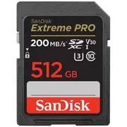 Atmiņas karte Sandisk Extreme Pro 512Gb Sdxc  Sdsdxxd-512G-Gn4In 619659188665