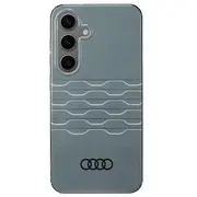 Audi Iml Geometric Pattern Aizmugurējais Apvalks priekš Samsung Galaxy S24  Au-Imls24-A6/D3-Gy 6955250228060