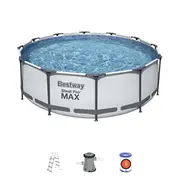 Bestway Steelpro 56418 Karkasa Baseins 366 x 100Cm  6942138982435