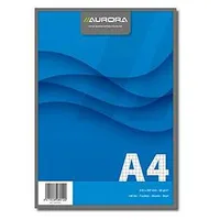 Bloknots A4/100 rūtiņu,  papīra vāks Aurora Au2900