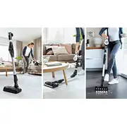 Bosch Bss711W stick vacuum/electric broom Battery Dry Bagless 0.3 L Black, Silver, White  4242005307104 Agdbosodk0179