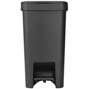 Brabantia atkritumu tvertne ar pedāli Stepup,16 l, Dark Grey  800306 8710755800306
