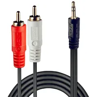 Cable Audio 2Xrca/3.5Mm M/M 2M/35681 Lindy  35681 4002888356817