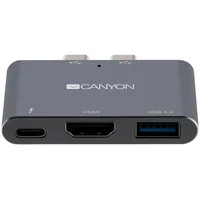 Canyon hub Ds-1 3In1 Thunderbolt 3 Space Grey  Cns-Tds01Dg 5291485006112