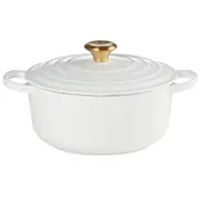 Čuguna katls apaļš Oslash24Cm / 4,2L balts  02733901 0024147339014