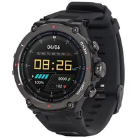 Garett Smartwatch Grs Pro Vīriešu viedpulkstenis Ips / Bluetooth Ip68 Gps Sms  GrsProCzarny 5904238484654