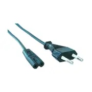 Gembird Eu 2Pin 1.8M Black  Pc-184/2 8716309026116