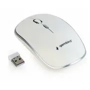 Gembird Musw-4B-01 Wireless White  Musw-4B-01-W 8716309104159