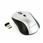 Gembird Musw-4B-02-Bs Wireless Black/Silver  8716309103893